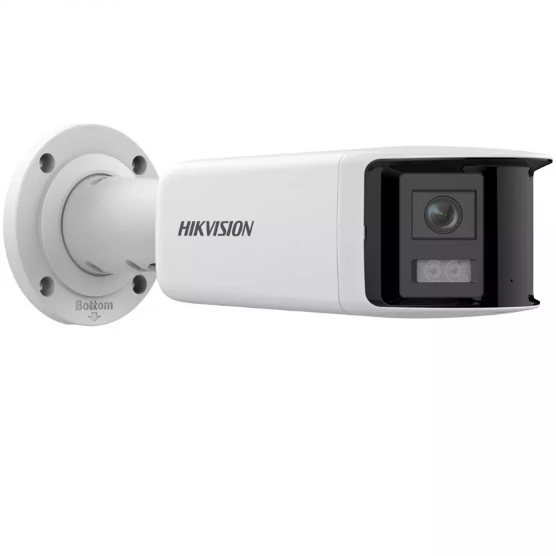 Hikvision DS-2CD2T66G2P-ISU/SL(2.8mm)(C) Bullet IP apsaugos kamera, skirta naudoti viduje ir lauke, 3632 x 1632 pikselių, tvirtinama prie lubų/sienos
