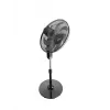 Ant grindų pastatomas ventiliatorius su mentėmis Midea FS40-23MT — 3 greičiai, laikmatis 2 val., 50 W, 220–240 V, baltas, 1300 mm aukštis