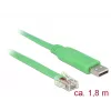 USB laidas DeLOCK 62960 USB A žalias