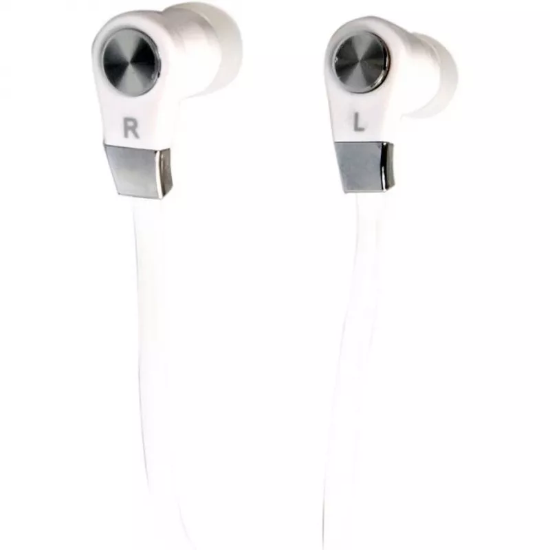 Magicsound DS-2 - Stereo Earphones With Microphone, White