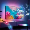 Nanoleaf 4D V2 TV Screen Mirror + Light Strips rinkinys (televizoriams ir monitoriams iki 65 colių) | 24 W | Daugiaspalvis RGB