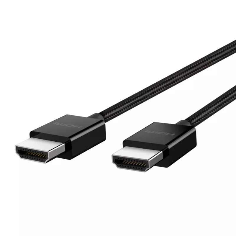 Belkin Ultra High Speed - HDMI laidas - HDMI (M) į HDMI (M) - 2,0 m - Juoda (AV10176BT2M-BLK)