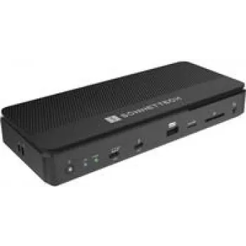 Sonnet Echo 13 Thunderbolt 5 SSD dokas laidas juodas 140W maitinimo tiekimas