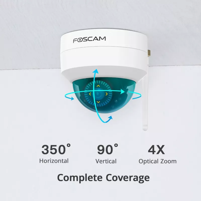 D4Z apsaugos kamera balta - 1536p Full HD - Wi-Fi AC
