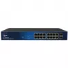ALLNET 18 prievadų gigabitinis PoE komutatorius ALL-SG8018P — 16 PoE prievadų + 2 aukštynkryptės jungtys, gigabitinis eternetas