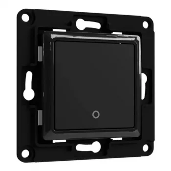 Šviesos jungiklis Shelly Wall Switch 1 juodas