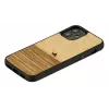 Apsauginis telefono dėklas Man and Wood iPhone 12 mini — Terra Juoda