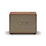 Belaidis garsiakalbis MARSHALL Woburn III Brown — kelių kambarių, Bluetooth, Wi‑Fi, analoginiai įėjimai