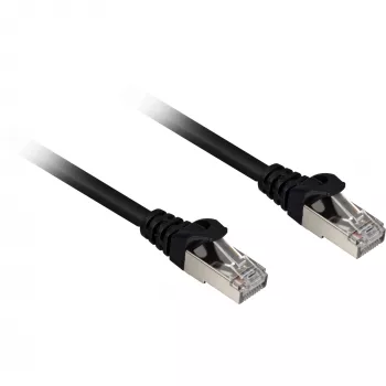 Tinklo kabelis Sharkoon Cat.6a SFTP RJ-45 Cat6a 1,5 m Juodas