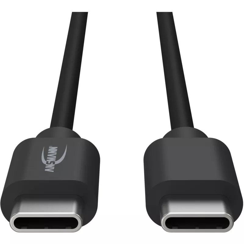 Ansmann 1700-0122 USB kabelis juodas