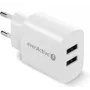 PHONE CHARGER 2X USB 2, 4A 12W WHITE