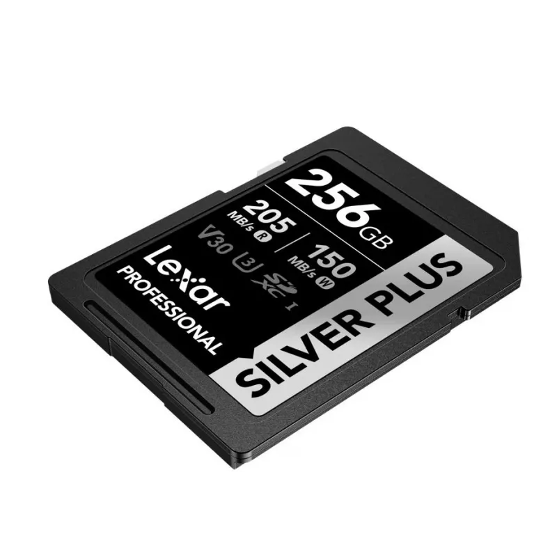 Flash atmintinė Lexar 256GB UHS-I SDXC SidabrinėP