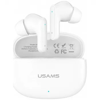Belaidės ausinės Bluetooth 6.0 E05 TWS baltos