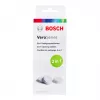 Valymo tabletė Bosch TCZ8001A — balta, pakuotėje 10 vnt., valymo tabletė buitiniams prietaisams