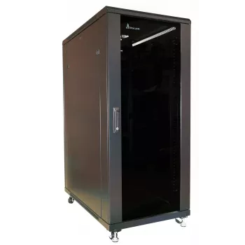 Laisvai pastatoma stelažas Extralink Rackmount cabinet 37U 600x600 Juoda