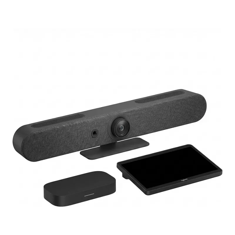 Logitech Small Room su Tap+Rally Bar Mini, skirta Google Meet (TAPRMGGGLCTL2)