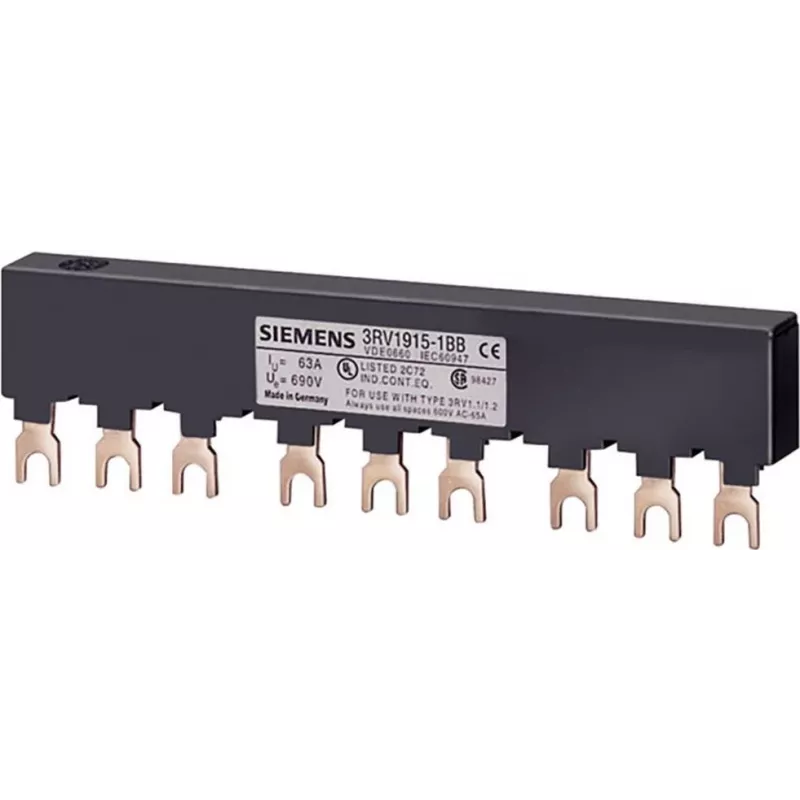 Siemens šynų sistemos elementas 1 vnt. 3RV1915-1BB