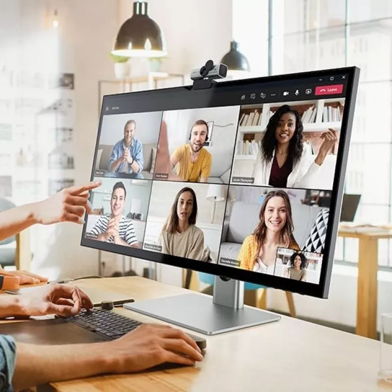 ALOGIC Clarity 27F34KCPD - LED monitorius - 68,6 cm (27) - 3840 x 2160 4K @ 60 Hz - IPS - 400 cd/m² - 1000:1 - HDR600 - 2xHDMI, DisplayPort, USB-C - Garsiakalbis - Juoda ir sidabrinė [E