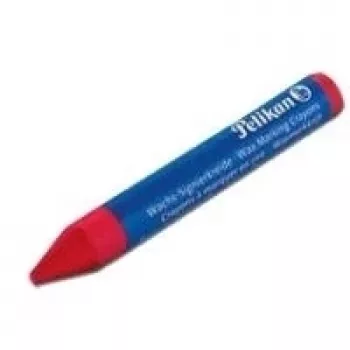 Pelikan vaškinis žymėjimo kreidelis 772, raudonas, skersmuo: 12 mm, tinkamas lygiems paviršiams, pvz., stiklui, porcelianui, odai (701086)