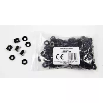 Montavimo rinkinys Inter-Tech 88887281 juodas