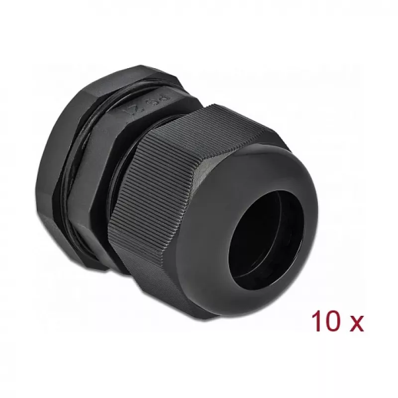 Kabelio sandariklis DeLOCK 60222 juodas plastikas 10 vnt.