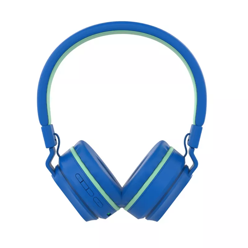 Ausinės Tellur Buddy Bluetooth ant ausies dedamos ausinės mėlynos