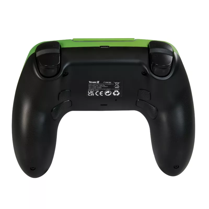 Blade FR-TEC DBPS4GP, žaidimų pultas, PC, PlayStation 4, D-Pad, pradžios mygtukas, parinkčių mygtukas, bendrinimo mygtukas, analoginis / skaitmeninis, raudona / žalia / mėlyna, belaidis