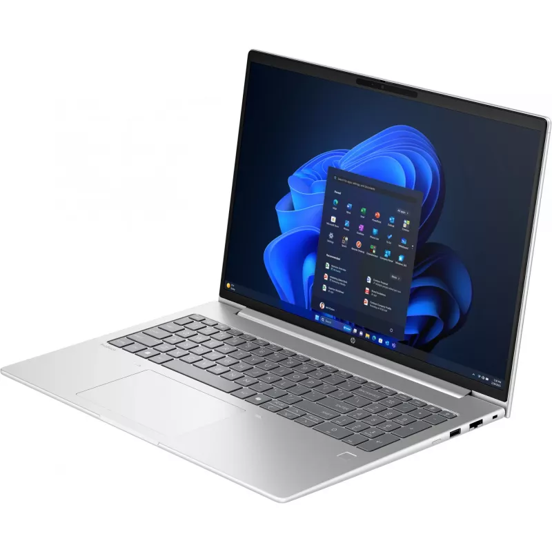 HP ProBook 4 16 G1i nešiojamas kompiuteris su AI - 177 laipsnių vyrių dizainas - Intel Core Ultra 7 255H / 2 GHz - Win 11 Pro - GeForce RTX 3050 - 32 GB RAM - 1 TB SSD NVMe - 40,6 cm (16 colių)
