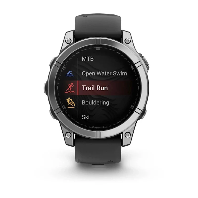 Garmin Fenix E 3.3 cm (1.3) AMOLED 47 mm skaitmeninis 416 × 416 pikselių jutiklinis ekranas nerūdijantis plienas Wi-Fi GPS (palydovinis)