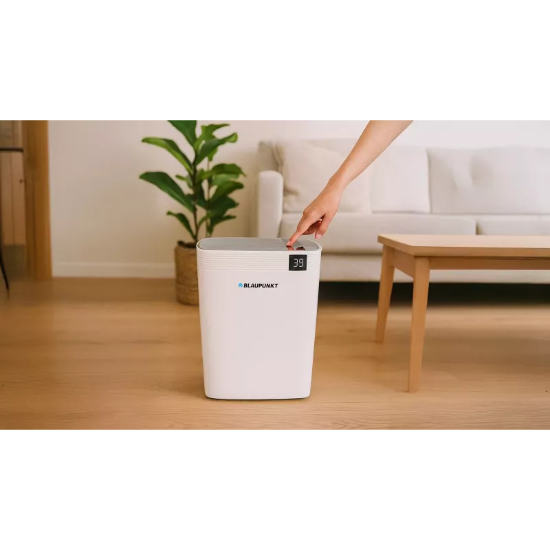 Drėkintuvas BLAUPUNKT ADH801 — 20 l per parą (maks. 36 l/24 val.), 4,2 l talpos bakelis, 600 W, R290, LED ekranas