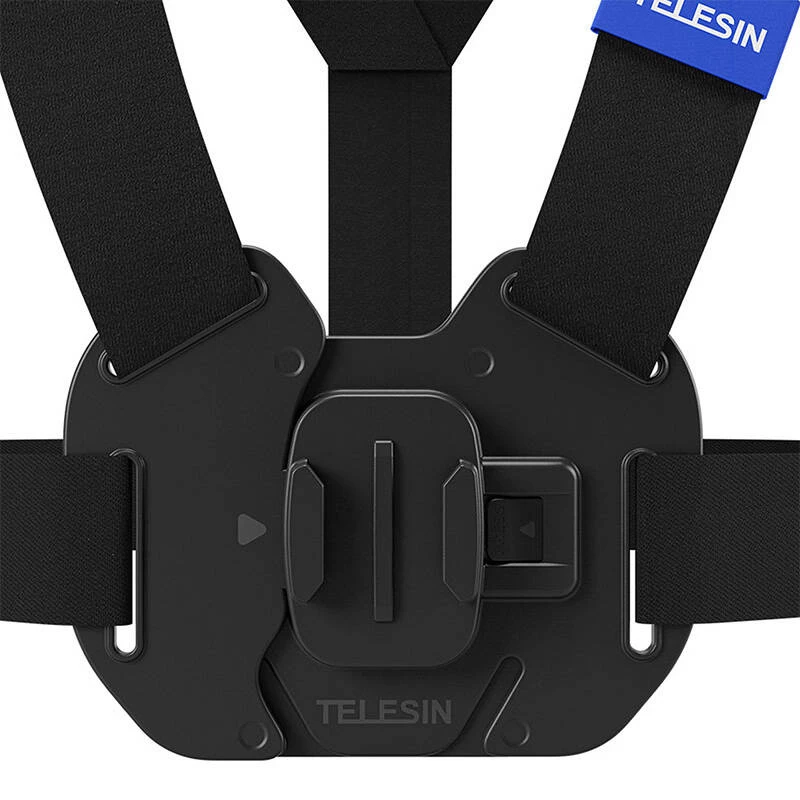 Krūtinės tvirtinimo diržai Telesin GP-UCS-001 reguliuojami, suderinami su GoPro kameromis