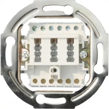 Telefono lizdas TAE NF/F ShiverPeaks 74051-1W – sieninis TAE jungtis analoginiams telefonams