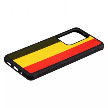 Man and Wood telefono dėklas Samsung Galaxy S20 Ultra — reggae Juoda