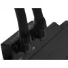 Alphacool HF įsukama jungtis TPV Metal - 90° pasukama 12,7/7,6 mm - juoda (17455)