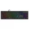 Mechaninė žaidimų klaviatūra SAVIO STYX Outemu Blue Hot-Swap RGB USB QWERTY US International juoda 104 klavišų pilno dydžio
