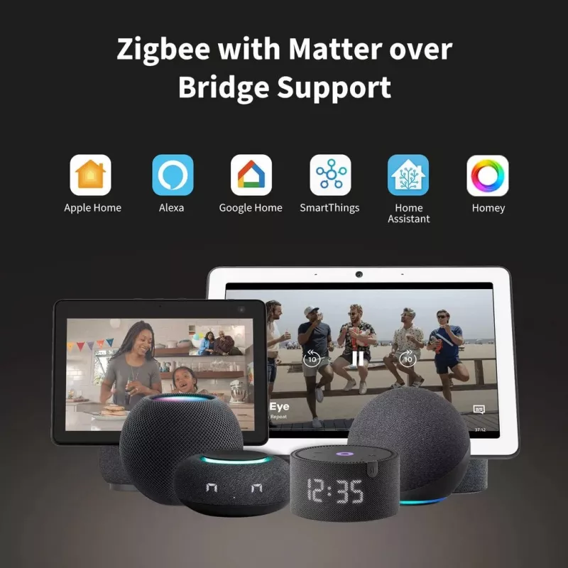 AQARA Display Switch V1 (WS-K02D) – Zigbee jungiklis su ekranu