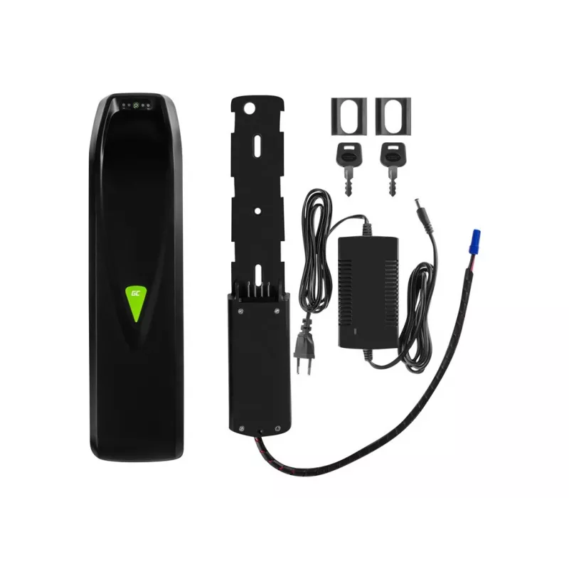 Baterija Green Cell EBIKEGCF01 36V 14500mAh ličio jonų juoda