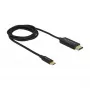 Vaizdo kabelio adapteris DeLOCK 84904 USB Type-C į HDMI 1 m juodas