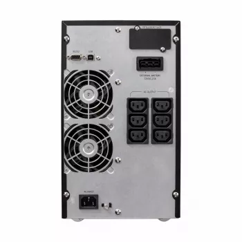 Eaton 9E 2000I nepertraukiamo maitinimo šaltinis (UPS) Dvigubo keitimo (Online) 2 kVA 1600 W 6 kintamosios srovės lizdai