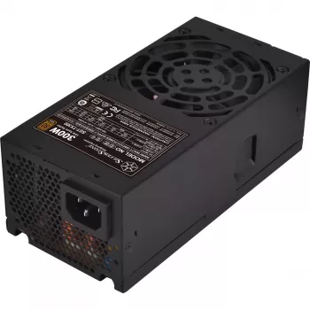 SilverStone TFX Series SST-TX300 – vidinis maitinimo šaltinis - TFX12V / ATX12V 2,4 - 80 PLUS Bronze - AC 100-240 V - 300 Watt - aktyvus PFC - Juodas (SST-TX300)