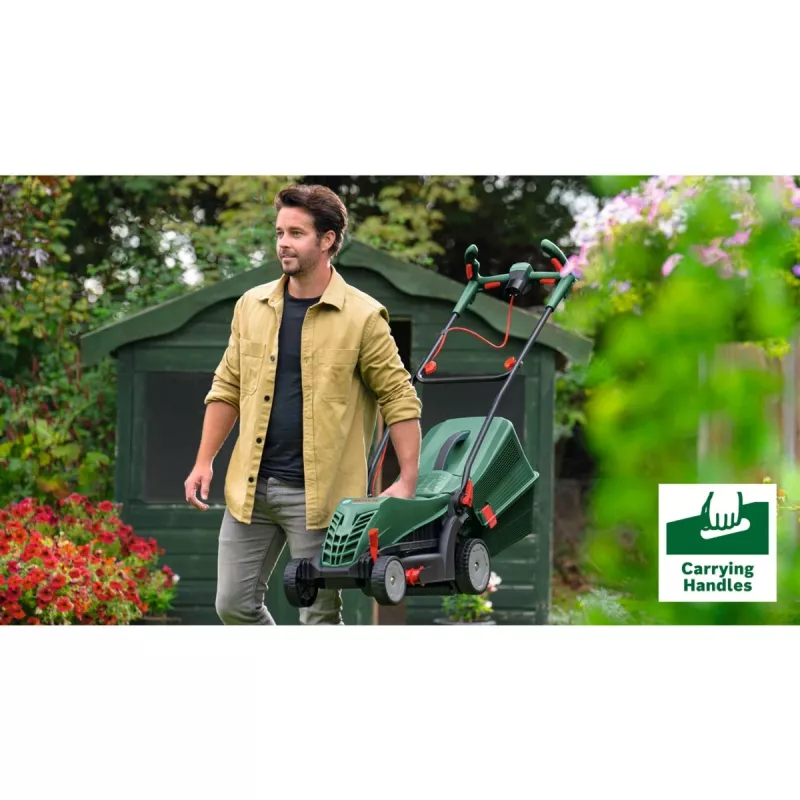 Elektrinė vejapjovė Bosch UniversalRotak 37-550 — 1400 W, 37 cm pjovimo plotis