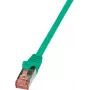 Tinklo kabelis LogiLink 1,5 m Cat.6 RJ-45 S/FTP žalias