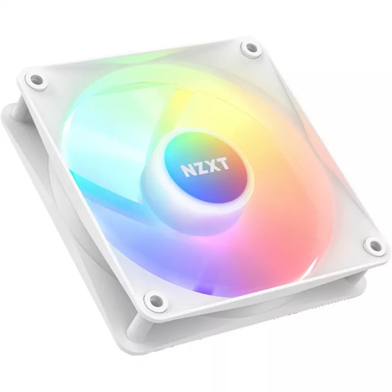NZXT F120 RGB Core 120 mm ARGB korpuso ventiliatorius - baltas