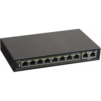 Tinklo komutatorius PULSAR S108 Fast Ethernet Power over Ethernet