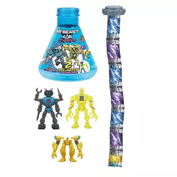 Veiksmo figūrėlės Cobi Mr Beast Lab Hybrydy Multipack – kolekcionuojamas rinkinys iš Cobi (MO-24903)