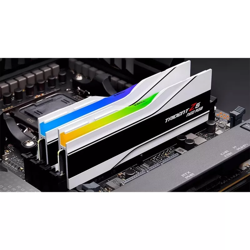 G.Skill Trident Z5 Neo EXPO RGB 64GB (2x32GB) DDR5 PC5-48000C30 6000MHz dviejų kanalų rinkinys