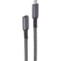 shiverpeaks ®-BASIC-S--USB-C prailginimo laidas, 3.2, PD, tekstilinis, 0,5 m (BS14-74003)