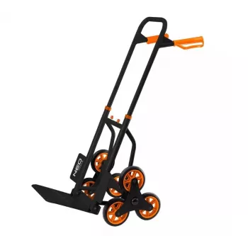 Laiptais lipantis vežimėlis NEO tools 84-402, sulankstomas rankinis sunkvežimis, 150 kg keliamoji galia