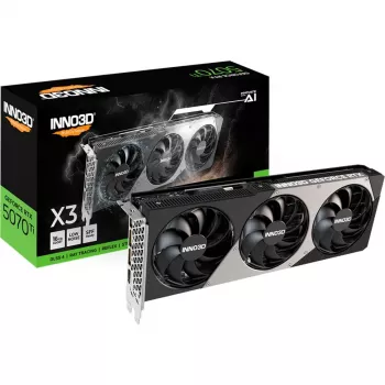 Inno3D GeForce RTX 5070 Ti vaizdo plokštė — 16 GB GDDR7, PCIe 5.0, 256-bitų, 3xDP/1xHDMI