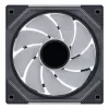 LIAN LI UNI FAN SL-INF 120 ARGB Reverse Blade 3-Pack - juoda